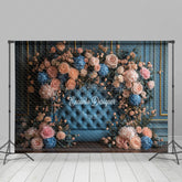 Lofaris Sweet Elegant And Floral Headboard Wedding Backdrop